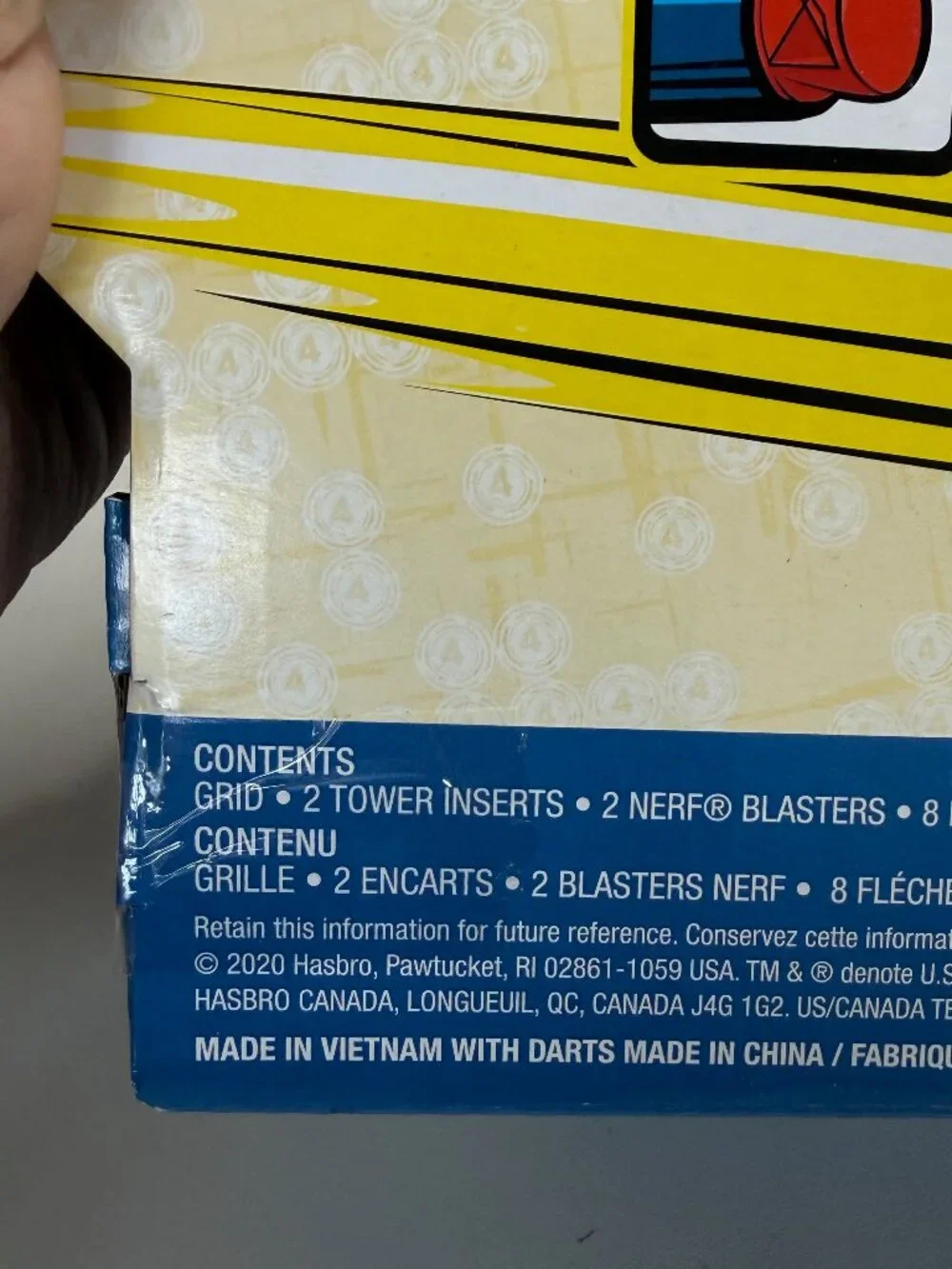 Hasbro Gaming Connect 4 Blast (Powered by Nerf) NIB